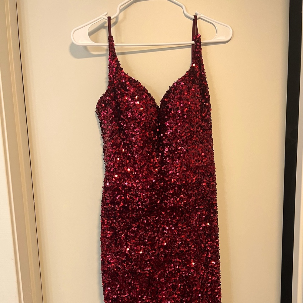 Floor length gown
